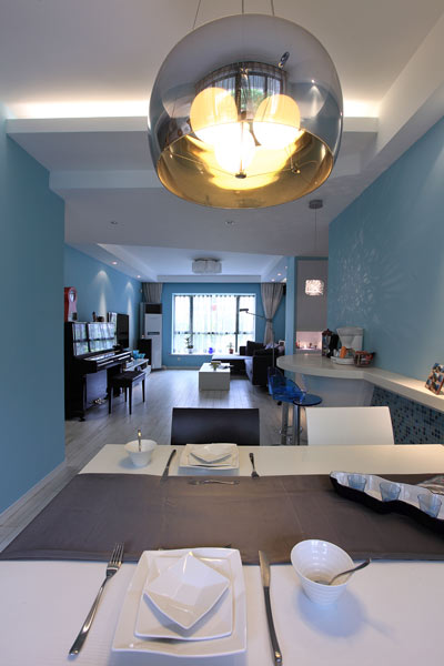 藍(lán)色 都市簡約設(shè)計