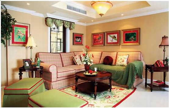 洋粉色隨性田園風(fēng)格美家