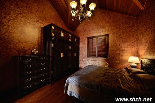 海派中式風(fēng)臥室