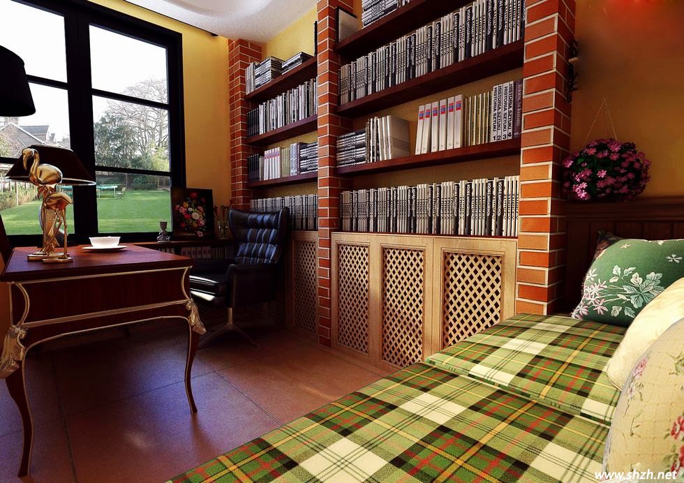 中式書房設(shè)計(jì)