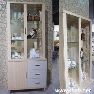 時(shí)尚玻璃門酒柜