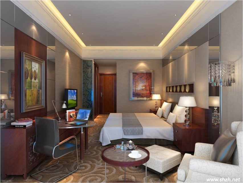 多功能臥室設計 美式古典